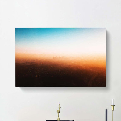The Downtown Los Angeles Skyline - Wrapped Canvas