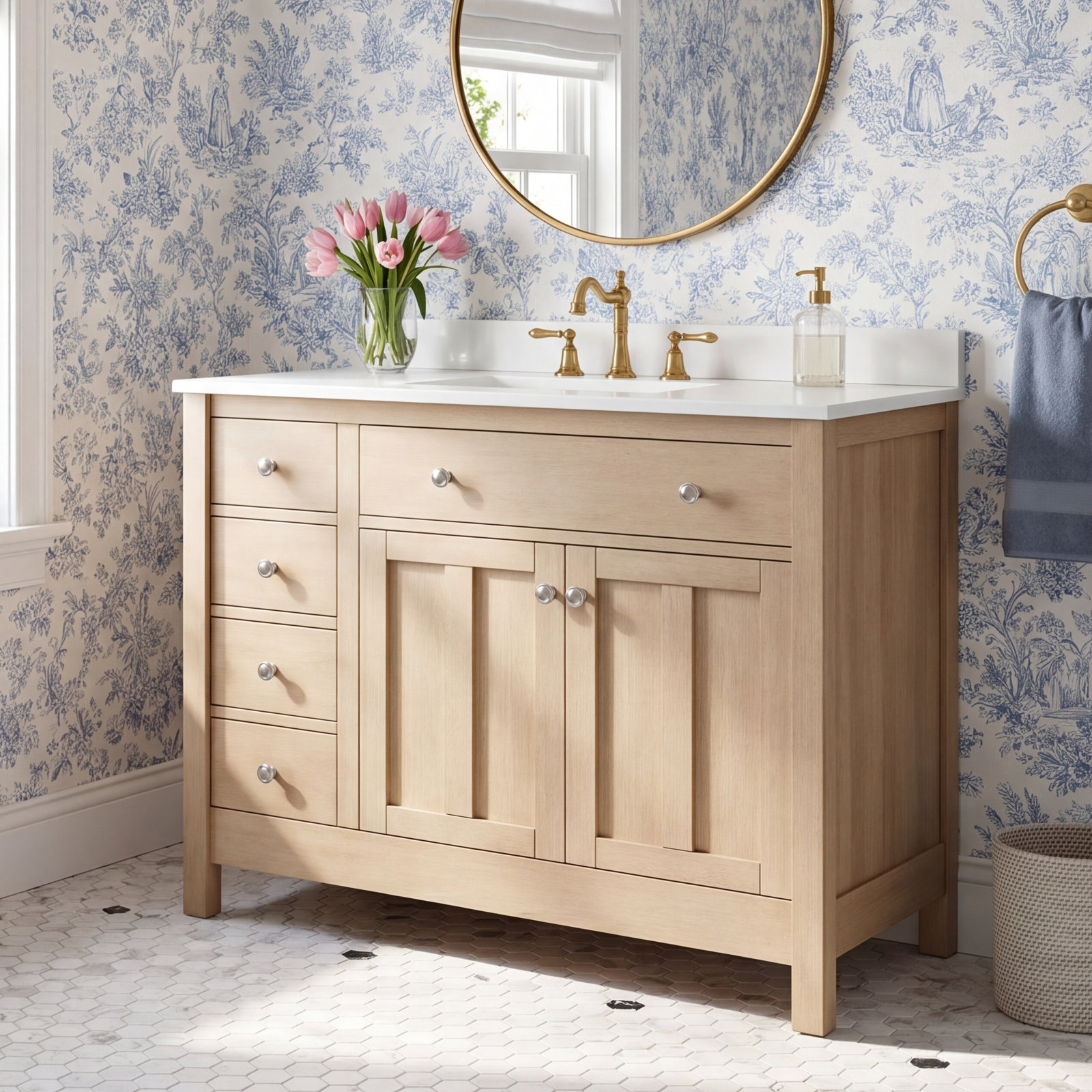 Newcastle 42" Single Bathroom Vanity, null