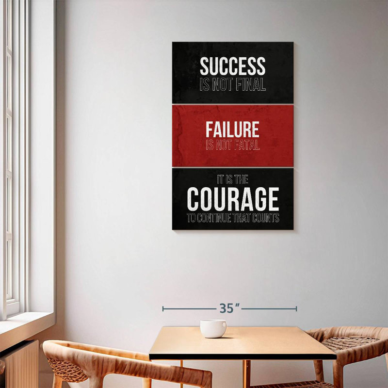 Tergel Courage To Continue, 57" H x 36" W