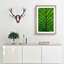 Green Leaf Lines - Single Picture Frame Painting on MDF-56739842-56739847