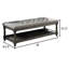 Banc de rangement rembourré avec tablettes Hetzel-1648874004-1738494843
