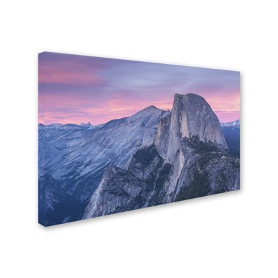Moises 'Half Dome from Glacier' Photographic Print on Wrapped Canvas
