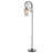 Altenburg 64'' Black Arched Floor Lamp