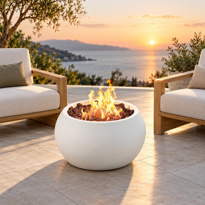 Table de foyer d'extérieur au propane Mog Fogrt Patio