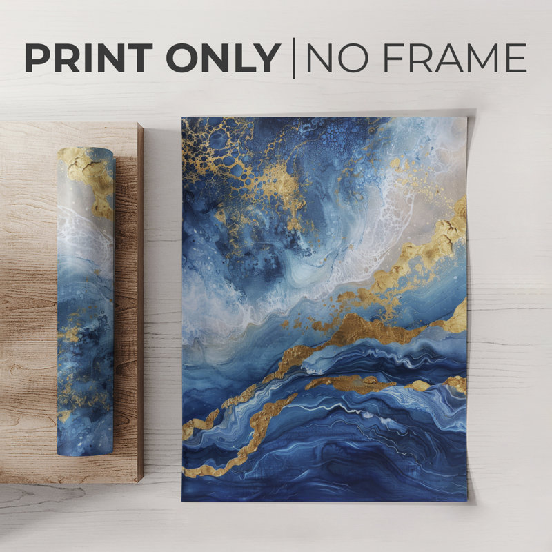 ABSTRACT Series CDIX -Canvas Print Only - NOT FRAMED