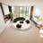 Semi-circular curved light luxury negotiation sofa