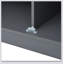 Grande armoire de rangement autoportante 40,2 x 20 x 71,3 pouces avec 2 tiroirs-1276190666
