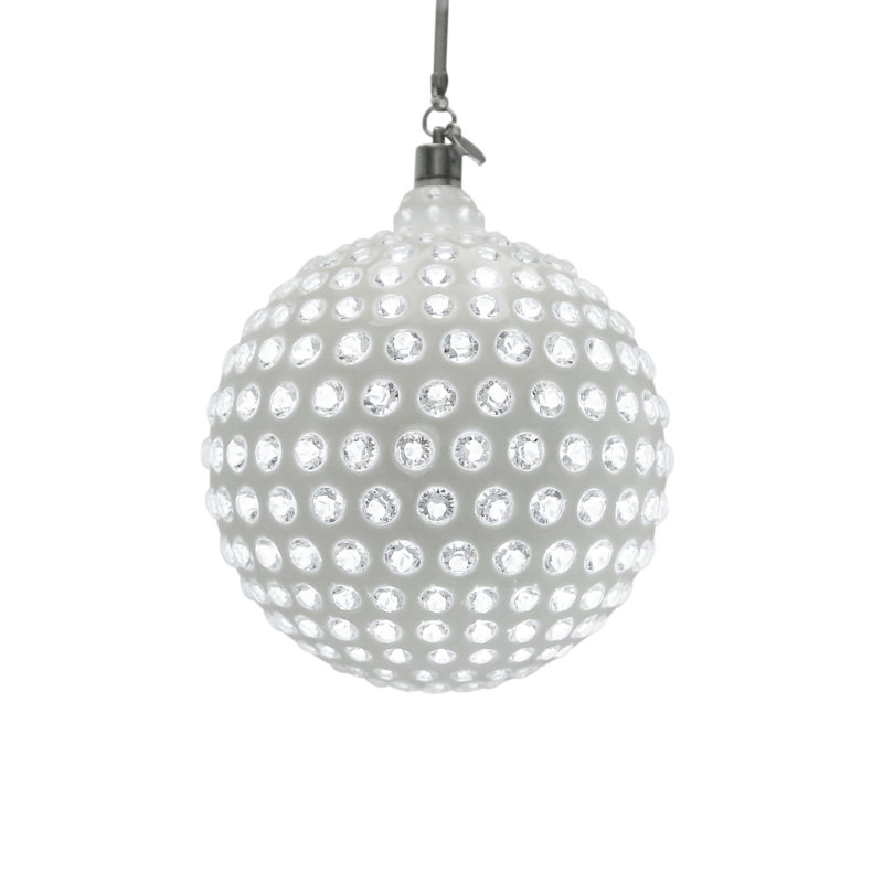 Ornement de globe lumineux Orvis