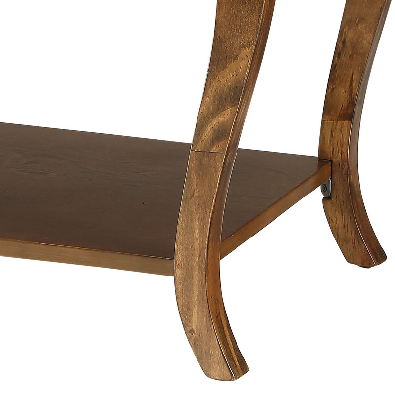 2-Shelf End Table