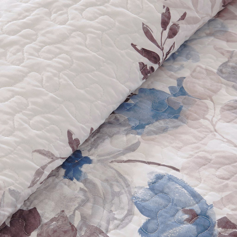 Ensemble de courtepointe 6 pièces avec coussins 6 pièces, Queen Quilt + 5 Additional Pieces