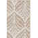 Ikat Handmade Tufted Wool Ivory / Brown Area Rug