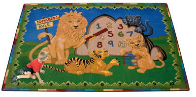 Joy Carpets Educational Numbers Rule Area Rug | Wayfair