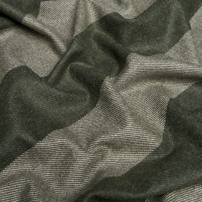 Tissu à rayures pruche, Vert