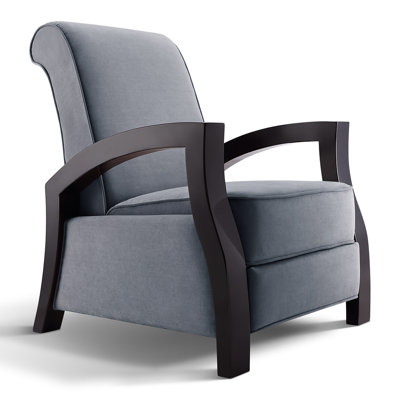 Kuta 28" Wide Velvet Manual Standard Recliner