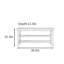 Banc de rangement pour chaussures 39,4 po-108975194
