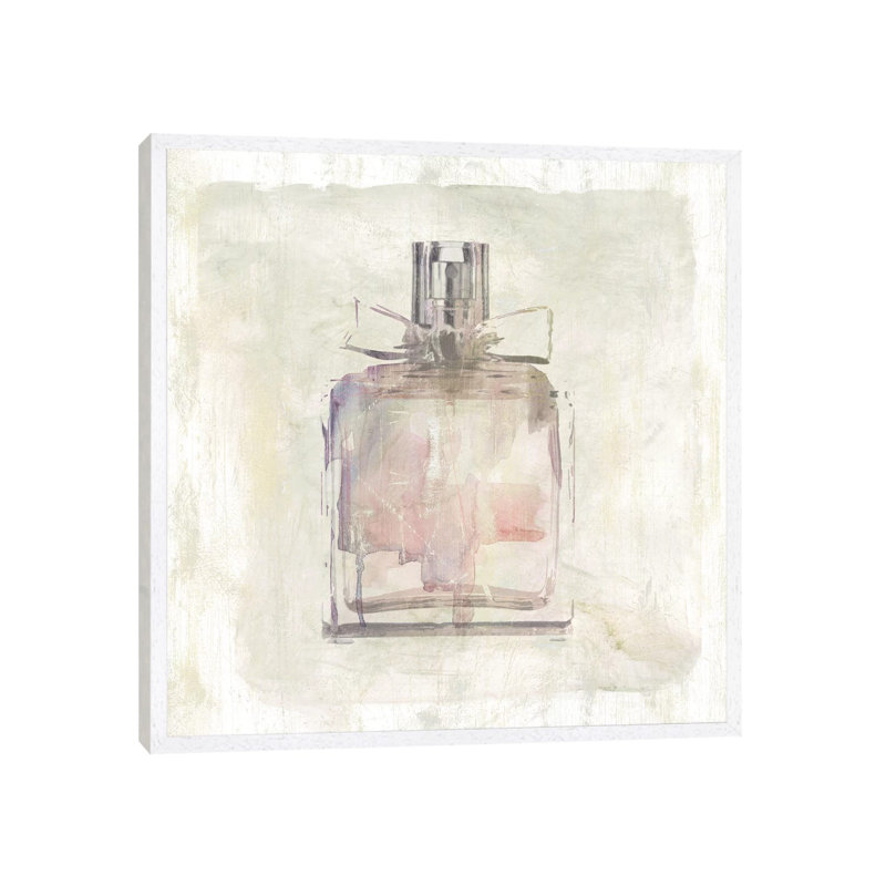 Pretty Perfume I 1 Piece Painting on Canvas, 93.98 cm H x 93.98 cm W, White Framed