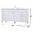 Readington 60'' Single Bathroom Vanity with Engineered Marble Top-220027957