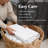 Superior 800 Thread Count Cotton Blend Solid Deep Pocket Sheet Set-1933082760-1933082758