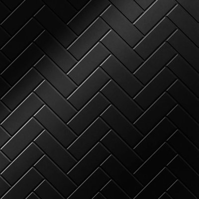 Herringbone MirroFlex 4ft. x 8ft. Glue Up PVC 3D Wall Panels 160 sq.ft.