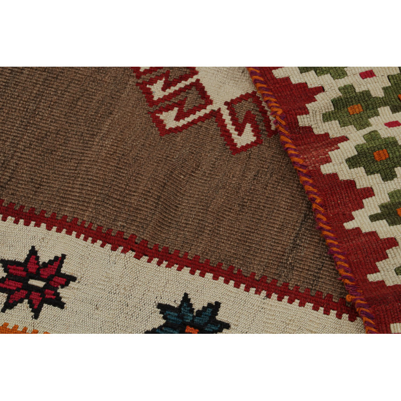 One-of-a-Kind 4'6" X 7'10" 1950s Wool Area Rug