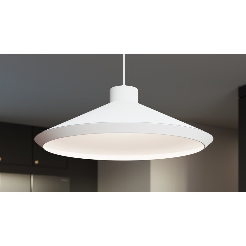 Koma 1 - Light Pendant, Satin White