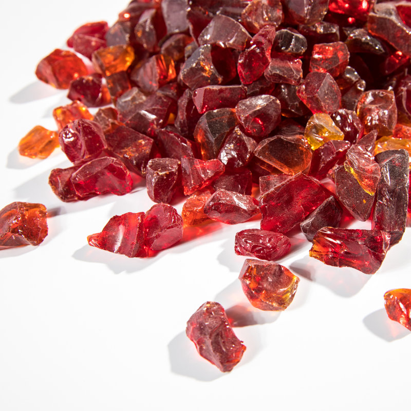 4kg Red Fire Glass
