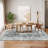 Machine Washable Area Rug for Living Room Vintage Bedroom Rug Non Slip Throw Rugs Soft Non Shedding Low Pile Stain Resistant Carpet for Dining Room-2138696591