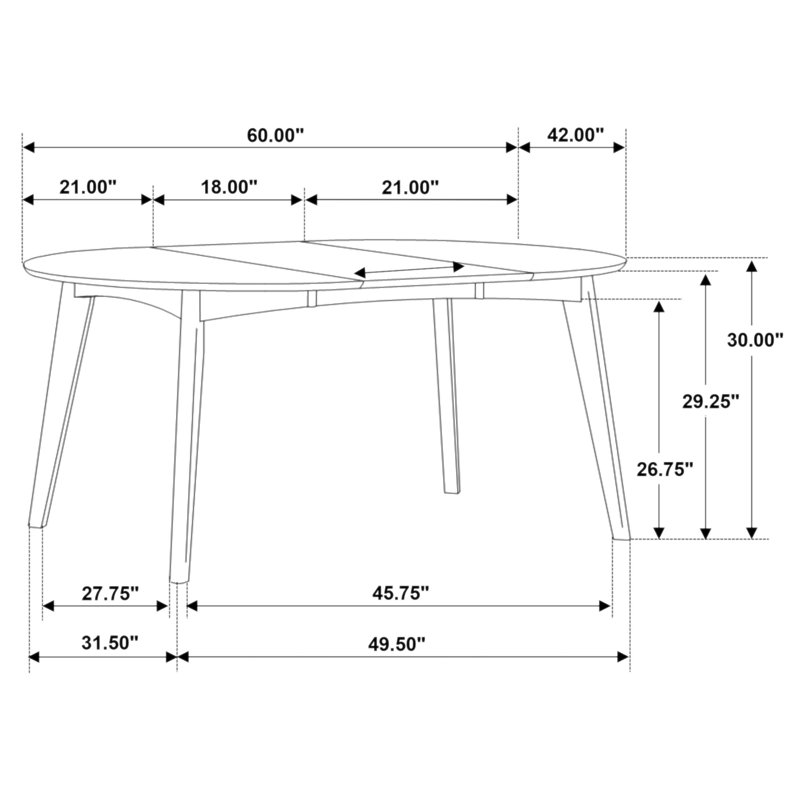 Table de salle à manger Thomson