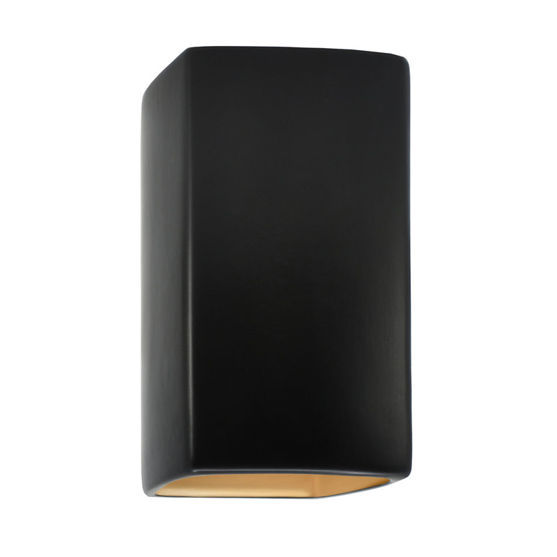 LED Outdoor Flush Mount, Antique Silver, Integrated LED, 9.5" H x 5.25" W x 4.5" D