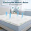 2.5Cm Thick 40D Gel Foam Pad Rayon from Bamboo Memory Foam Mattress Topper-2019217953