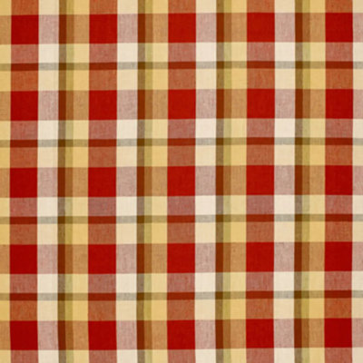 Augusta Linen Plaid Fabric