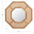 Rachellt Solid Wood Octagon Wall Mirror-2054197543