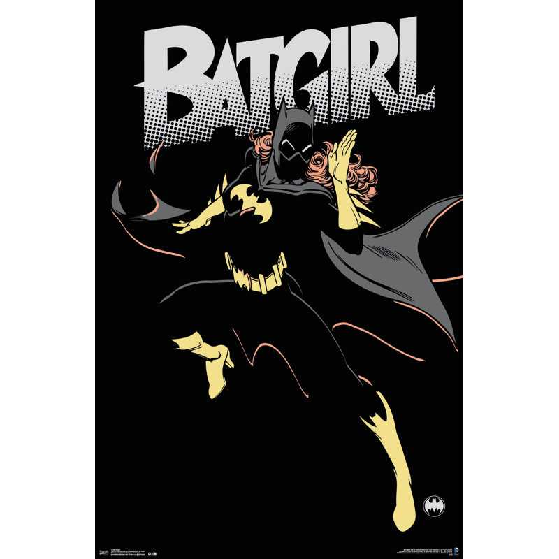 Impression sur papier batgirl