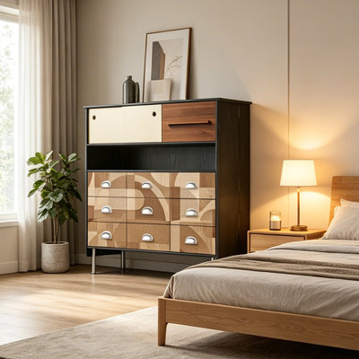 Armoire d'appoint style français rétro