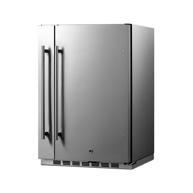 24" Stainless Steel Undercounter Smart Mini Refrigerator