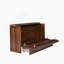 Armoire lit escamotable grand avec tiroir de rangement et station de charge Murphy, port USB, cadre de lit escamotable en pin massif pour bureau à domicile, studio ou chambre d'amis-1465759877-1465759880