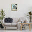 Cadre flottant abstrait Portrait de chien, design par Stacy Milrany-1960122118-1960122121