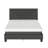 Cordoba Linen Upholstered Platform Bed Frame with Adjustable Headboard, requires Box Spring - Boyd Sleep-42398498-42398497