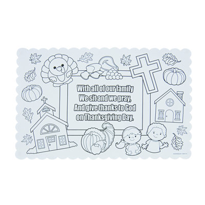 Lyndia Paper Kids Rectangle Placemat