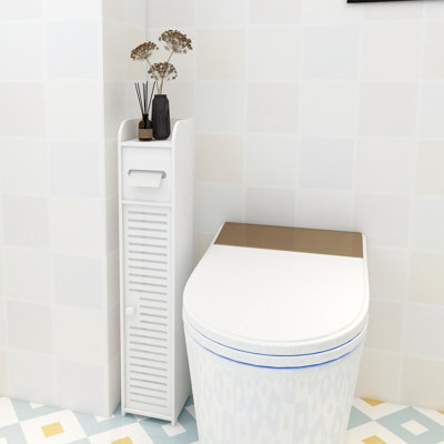 Aajon Freestanding Linen Cabinet