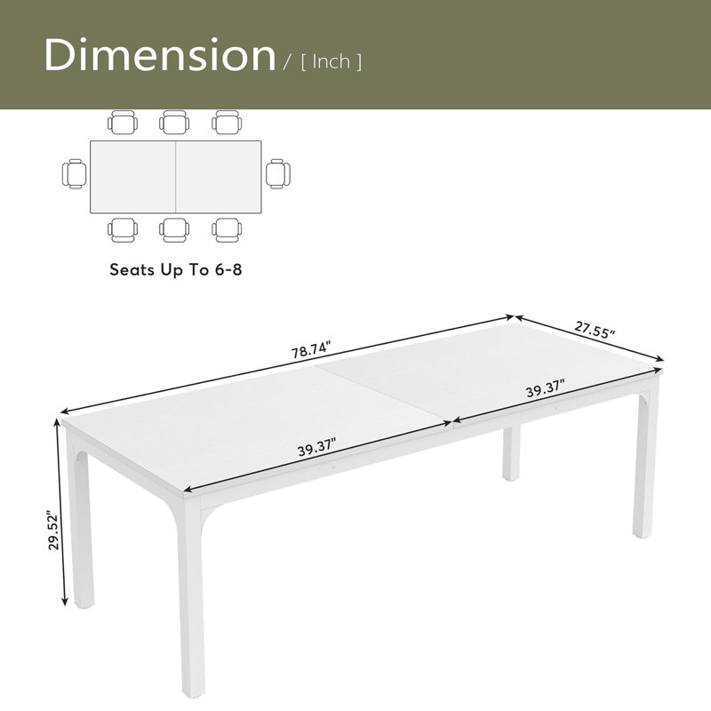 Practical Computer Desk,Rectangle Conference Table,Executive Desk, White