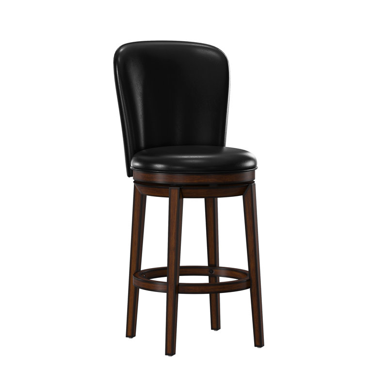 Atterbury Swivel Upholstered Counter Stool, Bar Stool (30" Seat Height)