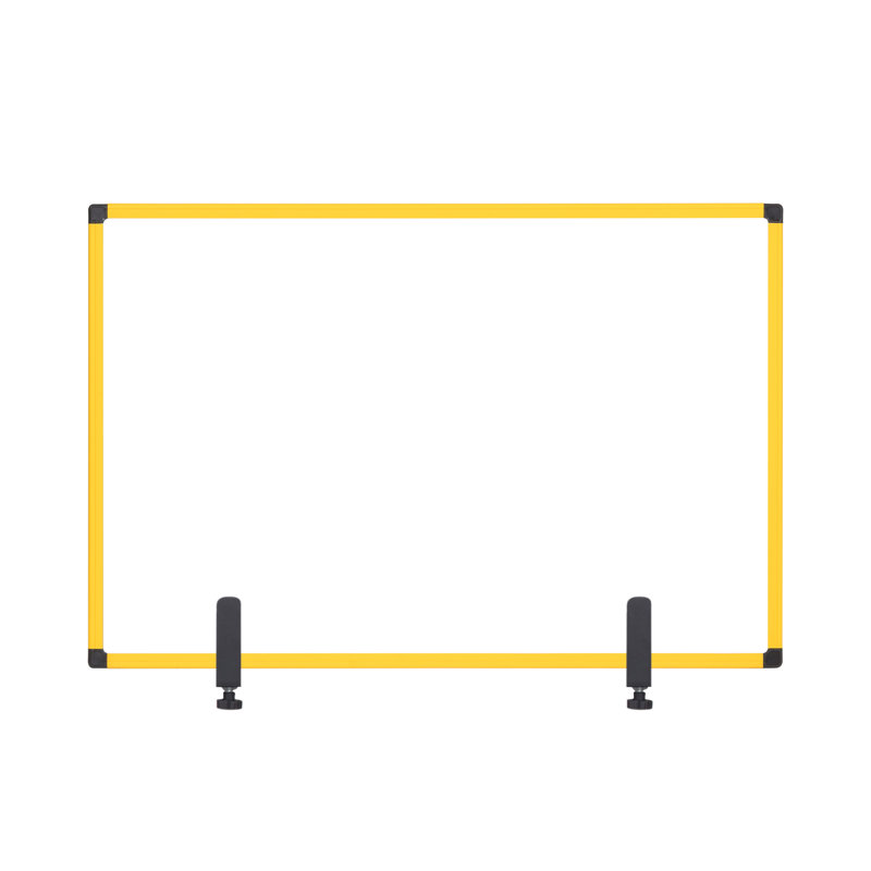 Transparent. Office Partitions, 120cm H x 90cm W x 2.4cm D