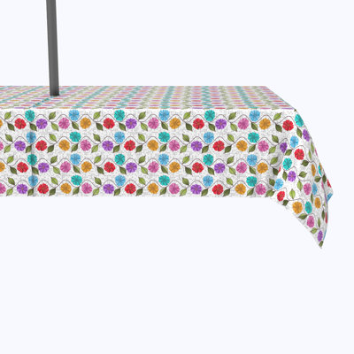 Malachi Endless Floral Vine Ropes Tablecloth