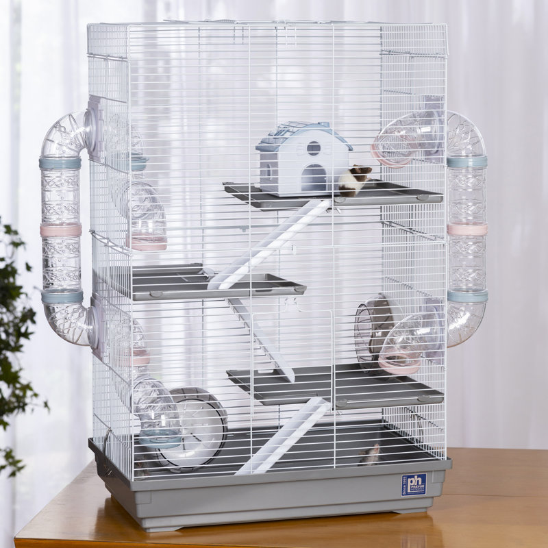 Camargo Small Animal Cage, Gray