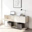 Armoire de rangement modulaire en métal avec tablettes réglables-123176086