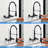 Wall Mounted Bridge Kitchen Faucet With Sprayer-111112319