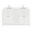 Ensemble de meuble-lavabo double 61 po Abbate-85364211