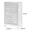 Commode 5 tiroirs Aaidah