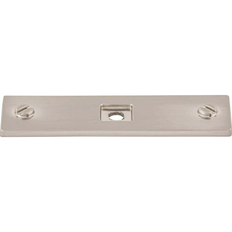 Channing  Backplate, Brushed Satin Nickel